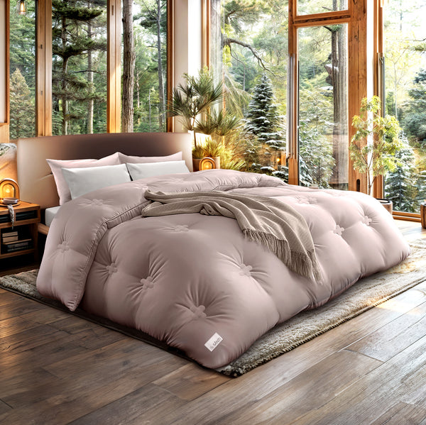 The FLORÉ Over Sized Summer Eucalyptus Comforter Set