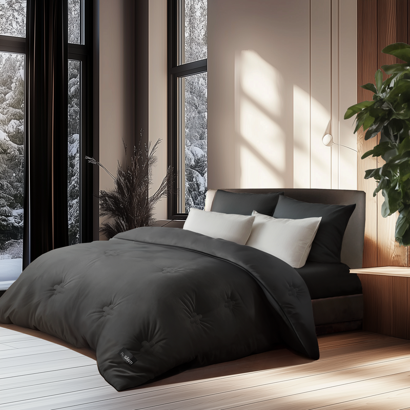 The FLORÉ Premium Over Sized Summer Eucalyptus Comforter Set