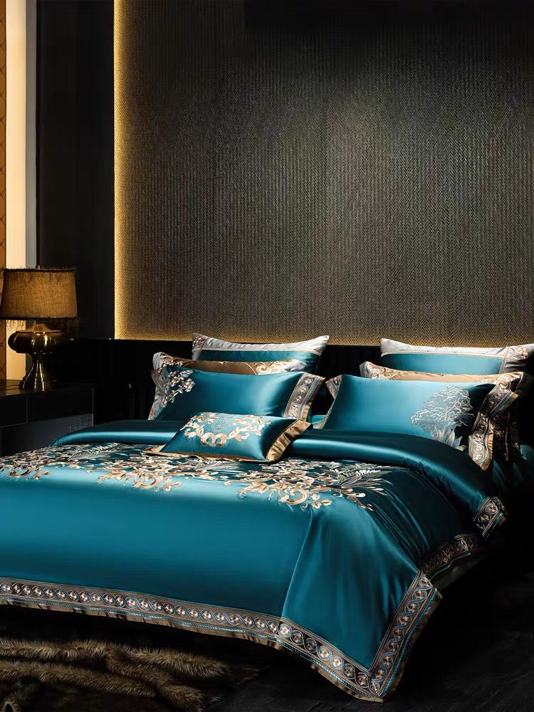Lambda Lux Sateen Bedding Set