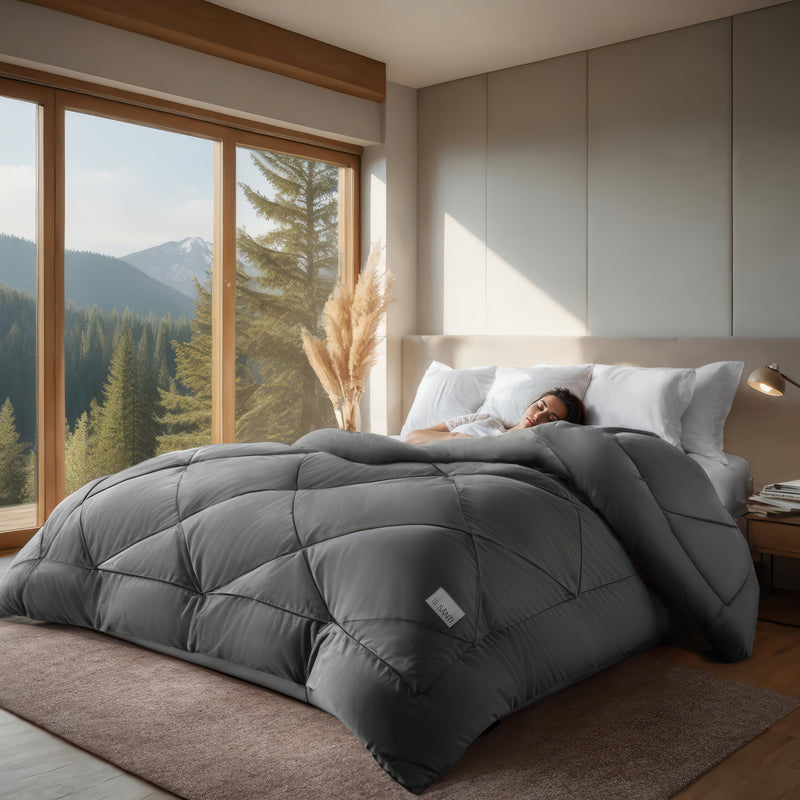 The DÍA Over-Sized Eucalyptus Summer Comforter Set