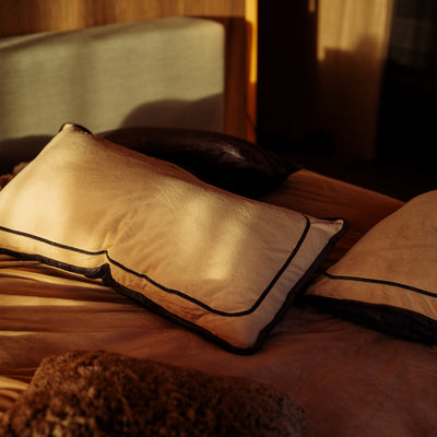 Thick warm Velos Complete velvet bedding set for cold sleepers