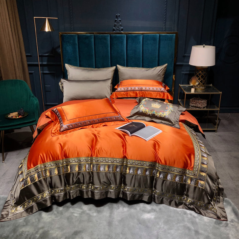Lambda Lux Sateen Bedding Set